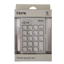 iHome USB 20 button keyboard for Mac NOB