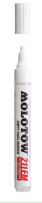 MOLOTOW 211EM - 4 MM FEDER LEER PUMP MARKER STIFT - RUNDE SPITZE, NACHFÜLLBAR