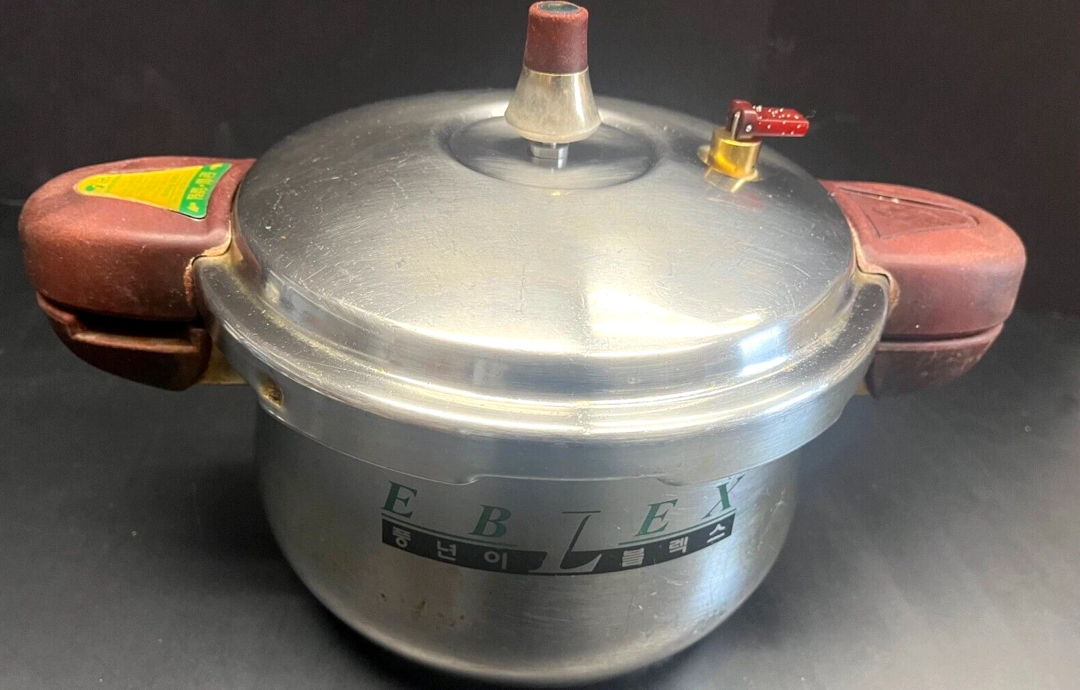 Poongnyun EBLEX #STS 304 - 5 Quart Pressure Cooker 20 CM with Jiggler KOREA
