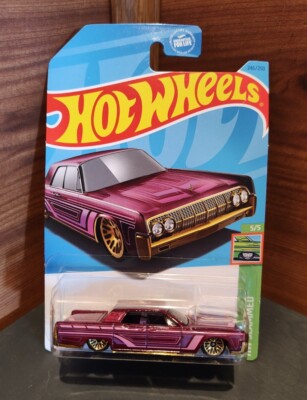 NEW 2023 HOT WHEELS /MATTEL '64 LINCOLN CONTINENTAL HW SLAMMED  5/5 RECOLOR