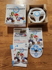 Mario Kart Big Box (Nintendo Wii 2008) Complete With Wheel DISC IS EXCELLENT 