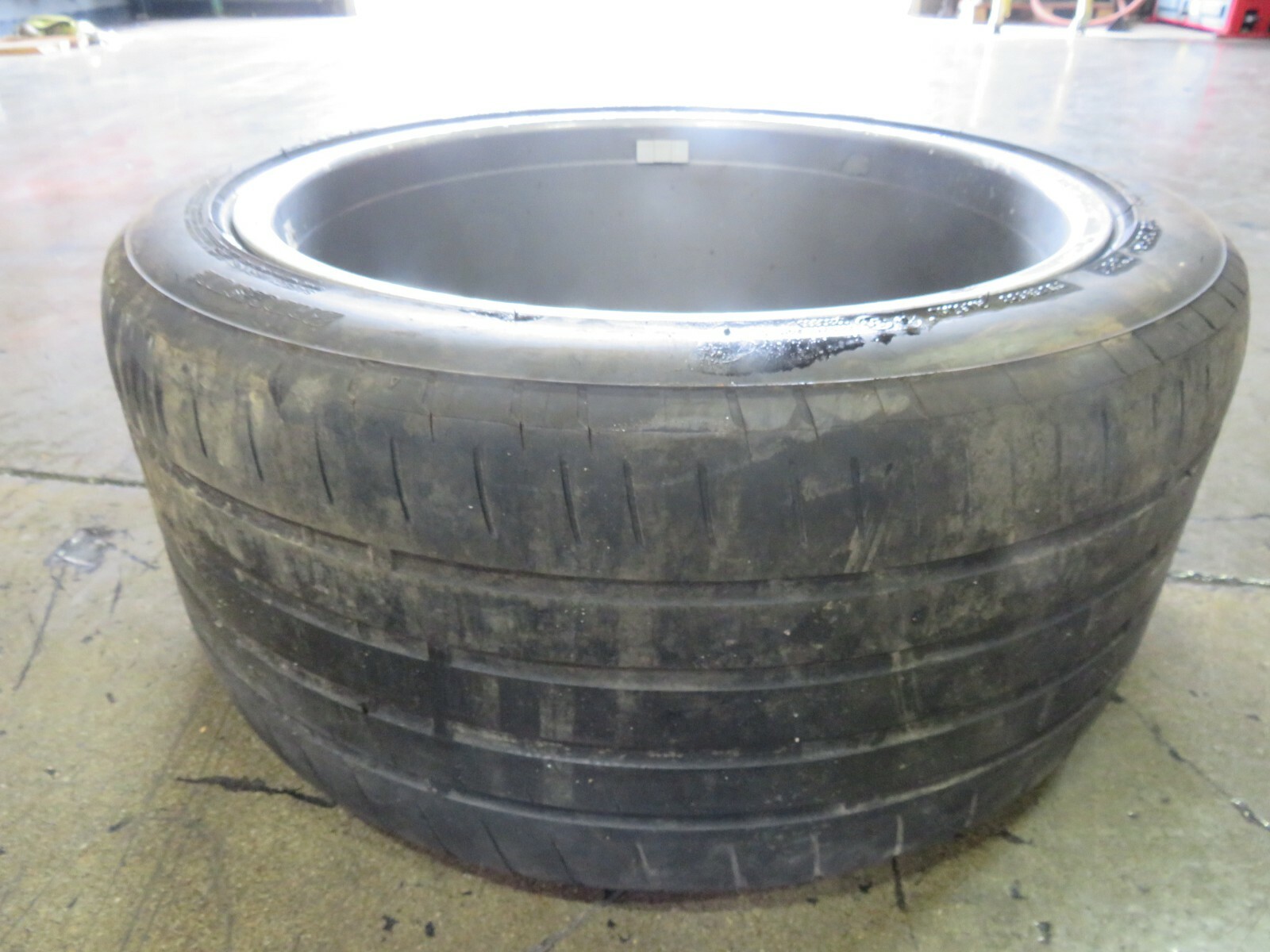 Ferrari 458 Italia, Spider, Rear Forged Wheel, Used, Damaged, P/N 255226