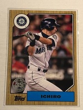 2022 Topps 1987 Parallel Ichiro Suzuki Mariners 88