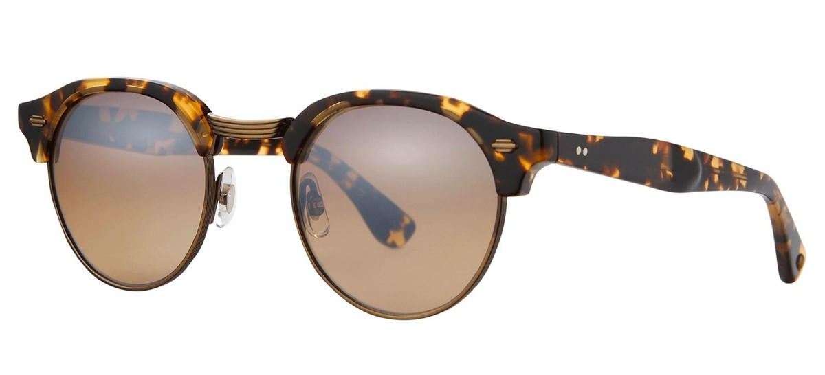Garrett Leight OAKWOOD SUN Tuscan Tortoise/Layered Brown  display picture 1