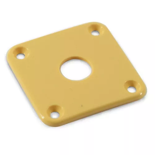 WD Music® Contoured Square Jack Plate, fits Les Paul®. P100IVC