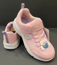 Skechers Girls Athletic Shoes US-11 Big Kids Running Sneakers Light Pink New
