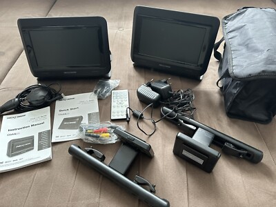 nextbase Click 9 Lite Duo Deluxe tragbare DVD-Player fürs Auto oder Unterwegs