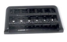 Bridge Hardtail Wrap 52.5mm Spread String thru body Black 122620BK