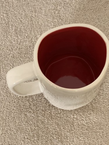 Rae Dunn HUBBY Coffee Mug LL RED INTERIOR Valentine’s Day HTF - Picture 6 of 12