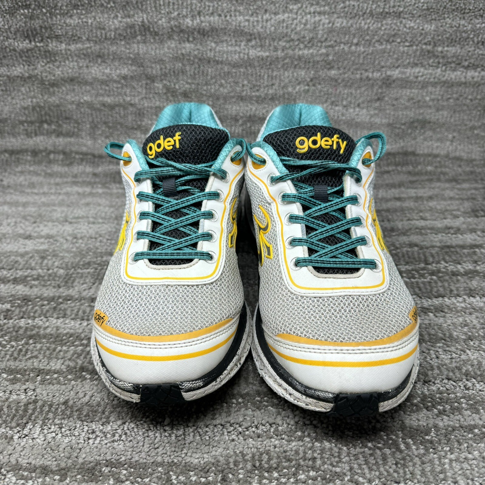 Gdefy Mens Shoes Mighty Walk White/Green Size 10 Grav… Gem