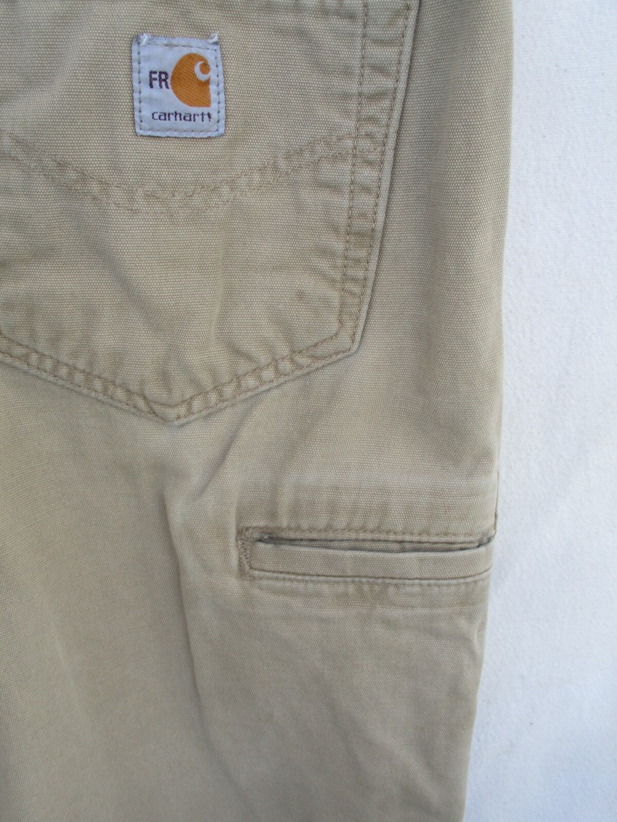 Carhartt FR 2112 CAT2 Men's 36 x 36 (35x34) Work Pants Flame