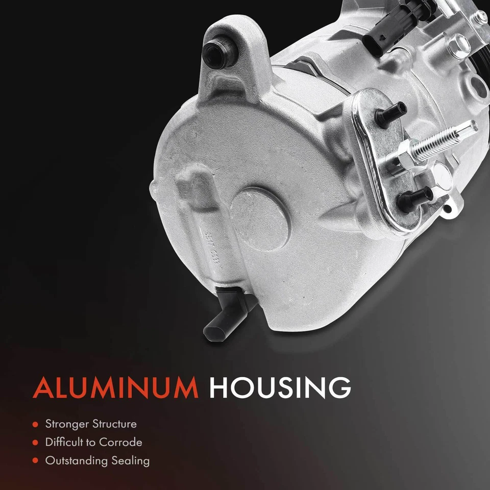 Compressor AC com 4 ranhuras para GMC Yukon Cadillac Escalade ESV Chevy Suburban - Imagem 3 de 4