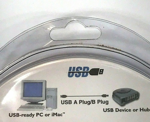 BELKIN Conecta un Dispositivo USB o Hub a Computadora Un Enchufe B Nuevo 10 Ft Nuevo Reedición - Imagen 6 de 9