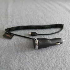 Rocketfish Mobile RF-RZR55 Mini USB Car Power Adapter Charger (with Mini-B Plug)