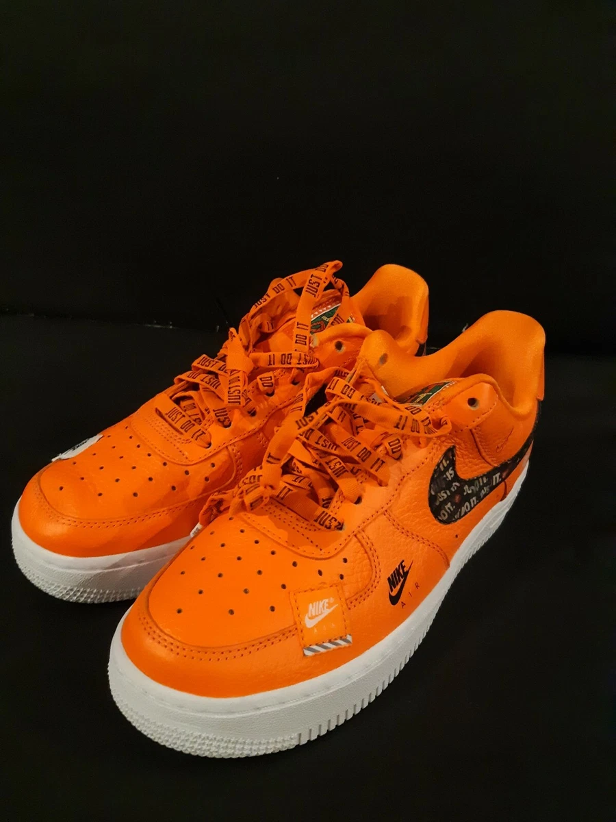 Nike air force 1 just do it mens yellow sales