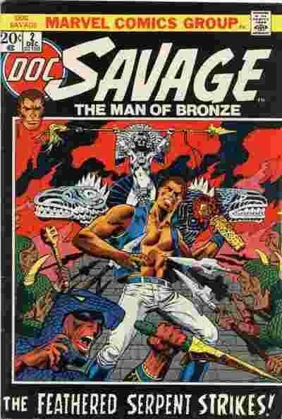 Marvel Comics Doc Savage #2 1972 3.0 G/VG