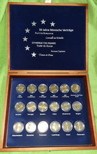 2007 Traktaty rzymskie 17 x 2 € Monety euro - kompletne - w oryginalnej kasecie