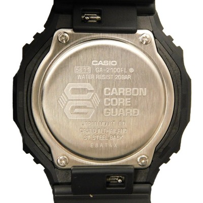 USED CASIO G-Shock GA-2100FL-1AJF Blue Case: 45mm Band: 21cm Men 