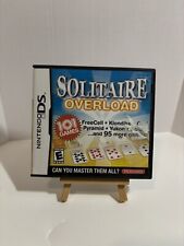 Solitaire Overload (Nintendo DS, 2010) Complete