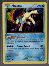 Keldeo XY191 Holographic Black Star Promo Pokemon TCG LP/NM
