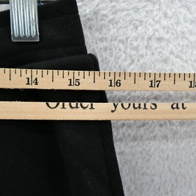Victorias Secret Medium  Black Fleece Classic Sweatpants Jogger Tapered Leg
