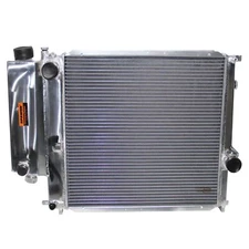 318 Z3 E36 M42 M44 Black Radiator For BMW 1991-1999 Aluminum 3Row 1295
