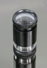 10X Adjustable Focus Loupe with Reticules Pocket Magnifier Lupe Microscope