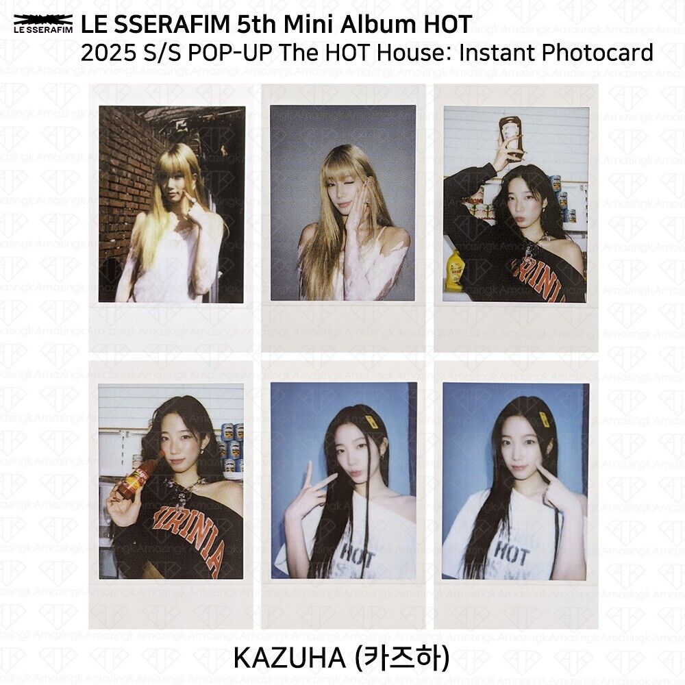 Le Sserafim 2025 S/S POP UP - The Hot House Official MD Le Sserafim 2025 S/S POP UP - The Hot House Official MD