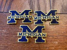 LOT OF 3 ---MICHIGAN PATCH 3 INCHES SWEET LOOKING