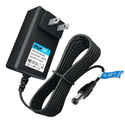 PwrON DC 9V 1A Switching Power Supply adapter Reverse Polarity Negative Inside
