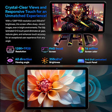 2026 HD 10.1in Tablet 16GB RAM 256GB ROM Android 15 Tablet 8000mAh Bluetooth GMS 11