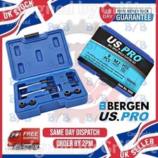 USPRO 9PC HSS SPOT WELD CUTTER & DRILL PIN REMOVAL SET 3/8" 5/16" TOOL 8MM 9.5MM