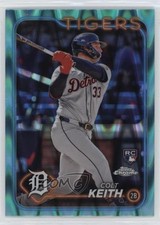2024 Topps Chrome Aqua RayWave Refractor /199 Colt Keith #2 0o4t