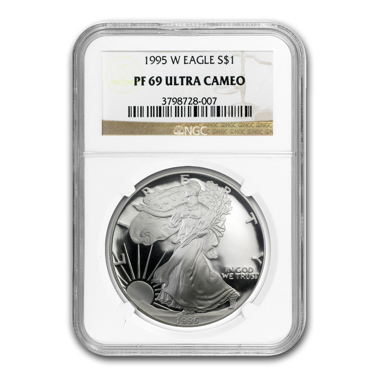 1995-W Proof American Silver Eagle PF-69 NGC | eBay
