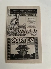 Caliber Rounds & Solicitations Sec 1992 Comic Book Promo Newsletter 25A3916