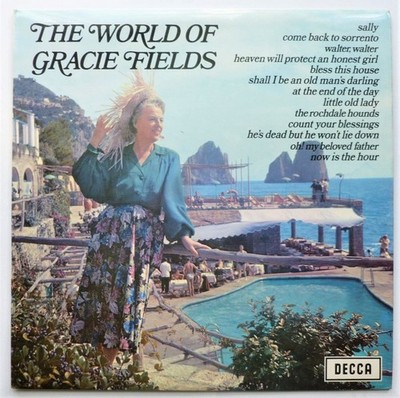 Gracie Fields The World Of Gracie Fields LP Decca SPA82 EX/EX 1970