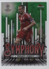 2024 Finest UEFA Club Competitions Green Refractor /99 Franck Ribery Ribéry 3ca