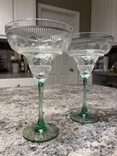 Vintage Cristal D'Arque Margarita glasses (Quantity: 2)