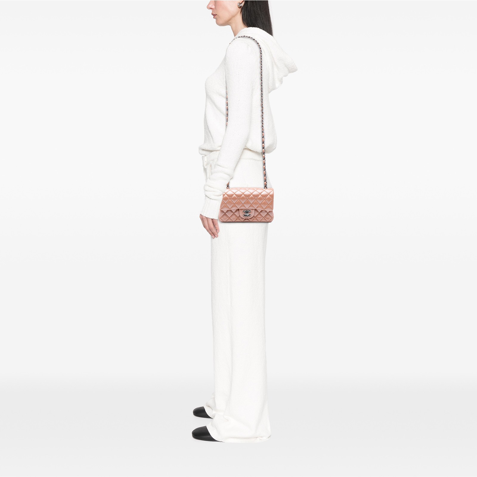 Authenticated Chanel Mini Rectangular Classic Met… - image 7