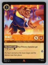 BEAST - GRACIOUS PRINCE 4/204 R LORCANA NM 9 TRAN