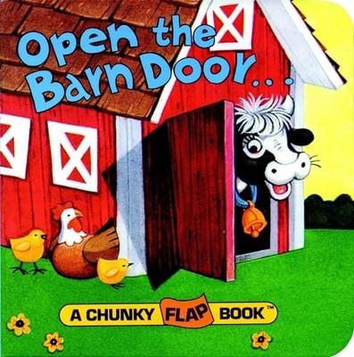Open the Barn Door Chunky Flap Bk (..., Christopher San