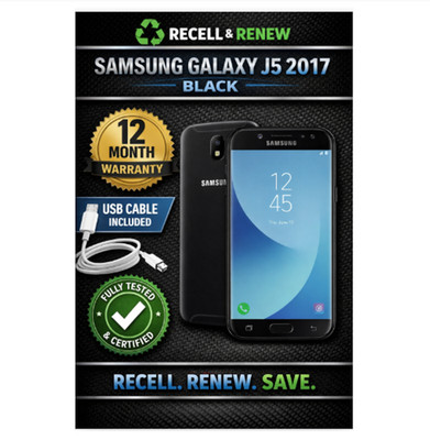 Samsung Galaxy J5 2017 schwarz 16GB entsperrt Android Smartphone 12M Garantie