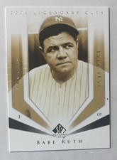 2004 SP Legendary Cuts - Babe Ruth #5