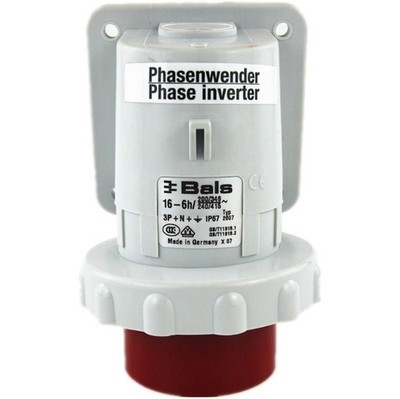 1PCS NEW BALS TYP2607  5P 16A  INDUSTRIAL PLUG FREE SHIP