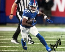 ERIC GRAY SIGNED 8x10 PHOTO NEW YORK GIANTS RB FOOTBALL AUTOGRAPH AUTHENTIC COA