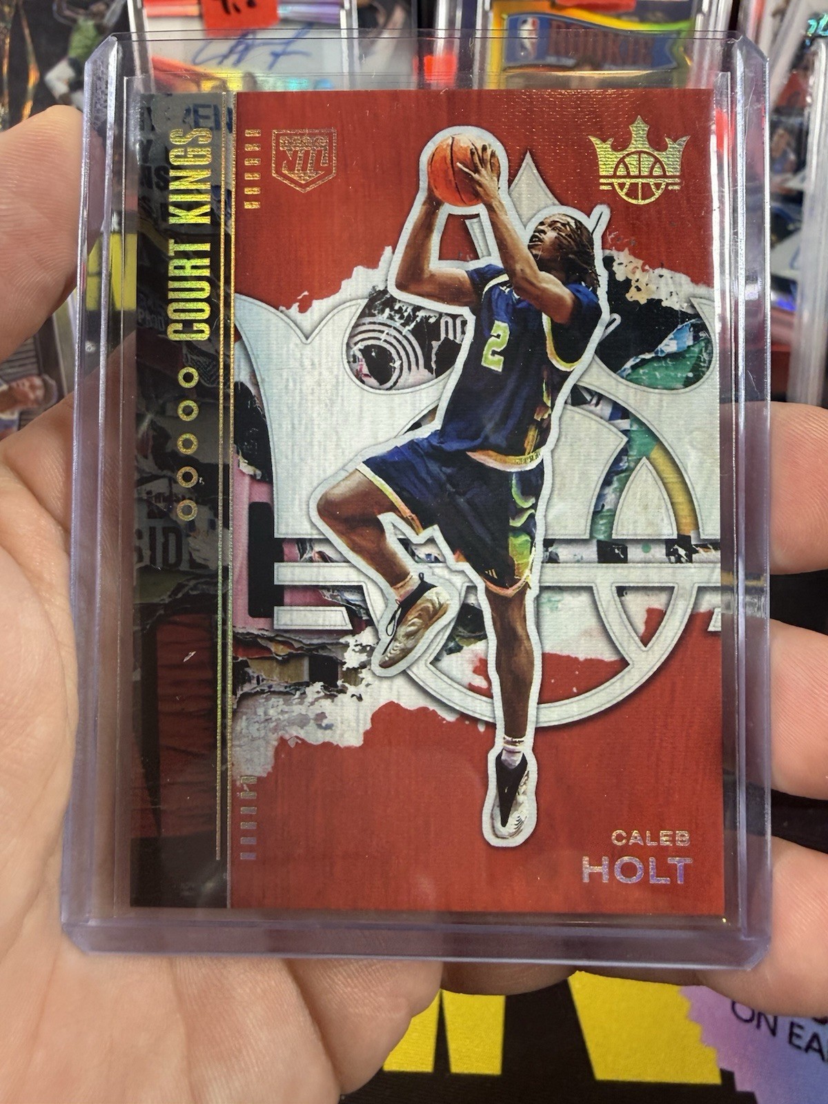 2025/26 Panini Court Kings CALEB HOLT RUBY PARALLEL /149 #67