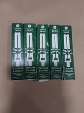 General Electric 9W Lamp Light Bulb F9BX/841/ECO Fluorescent Lot Of 5