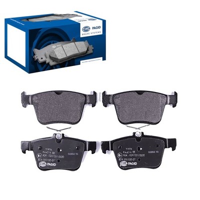 HELLA PAGID BREMSBELÄGE HINTEN passend für AUDI A3 Q2 TT CUPRA ATECA SEAT ATECA 