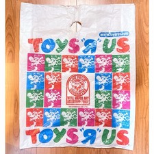 Vintage Toys R Us Geoffrey Giraffe Jumbo 29" x 22.5" Plastic Bag 1999 90s 2000’s