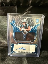 Tetairoa McMillan Dual Rookie Patch Auto /249 RC 2025 Phoenix Football DRP-TMN